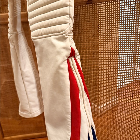 Perfect Moment White and Red Flare Pants - Picture 5 of 7